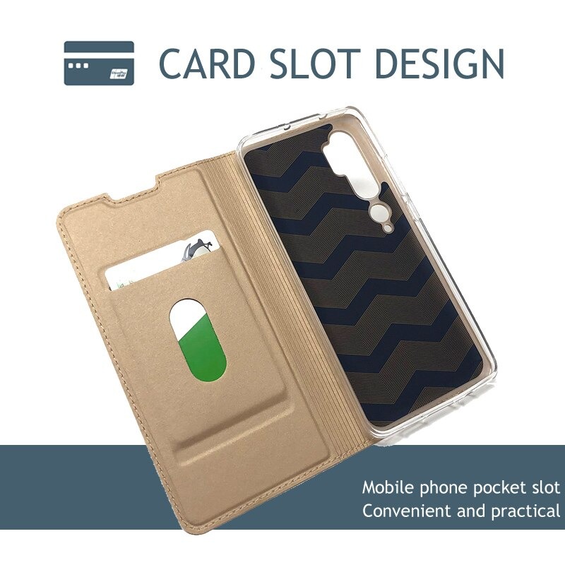 Case Xiaomi Mi Note 10 Pro #เคสแบบฝาพับหนัง PU Magnetic Adsorption Stand Leather Card Holder
