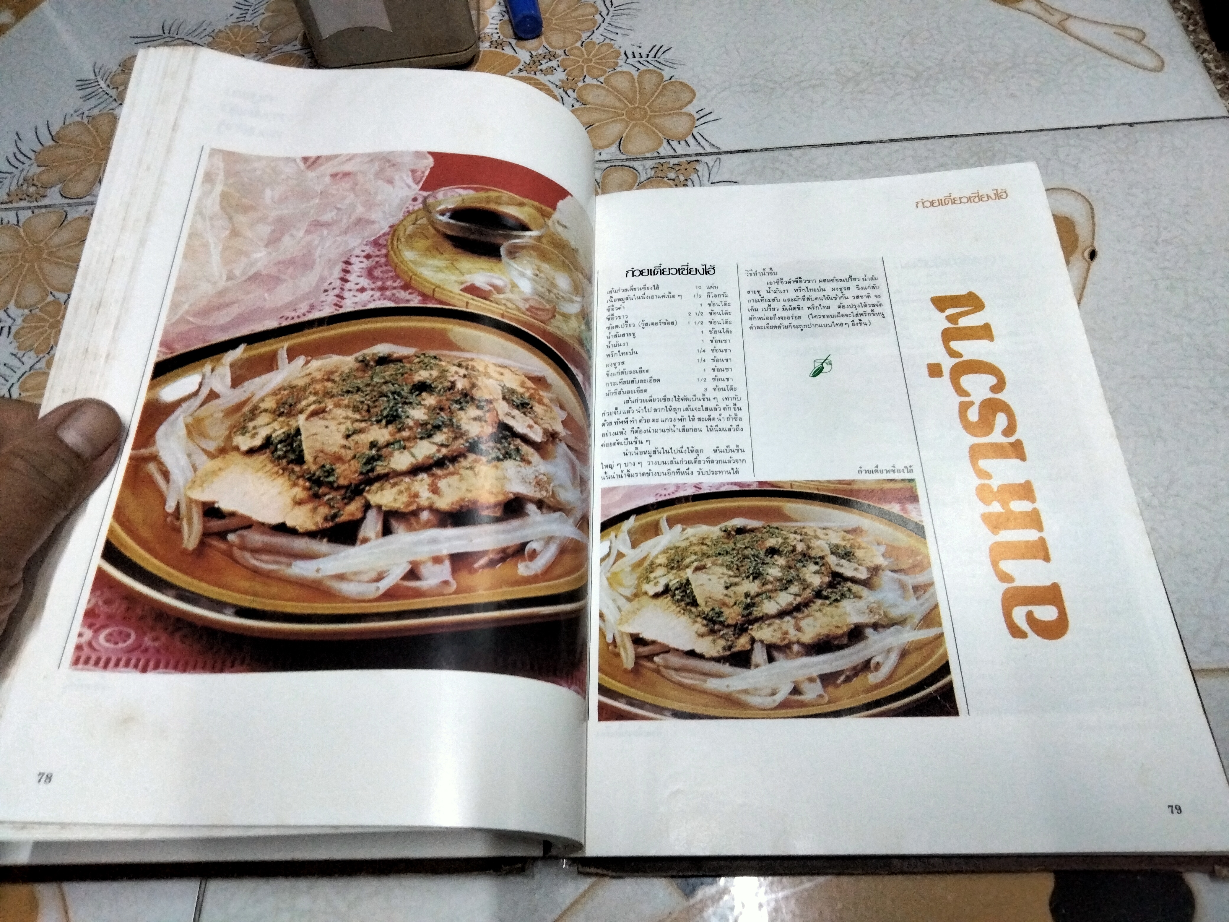แม่บ้านรวมเล่มสารพัดอาหาร พร้อมอาหารมังสวิรัติ (ไม่มีใบหุ้มปก+ในเล่มมีรอยติดเทปใส 1 หน้า) **สินค้าหมด**