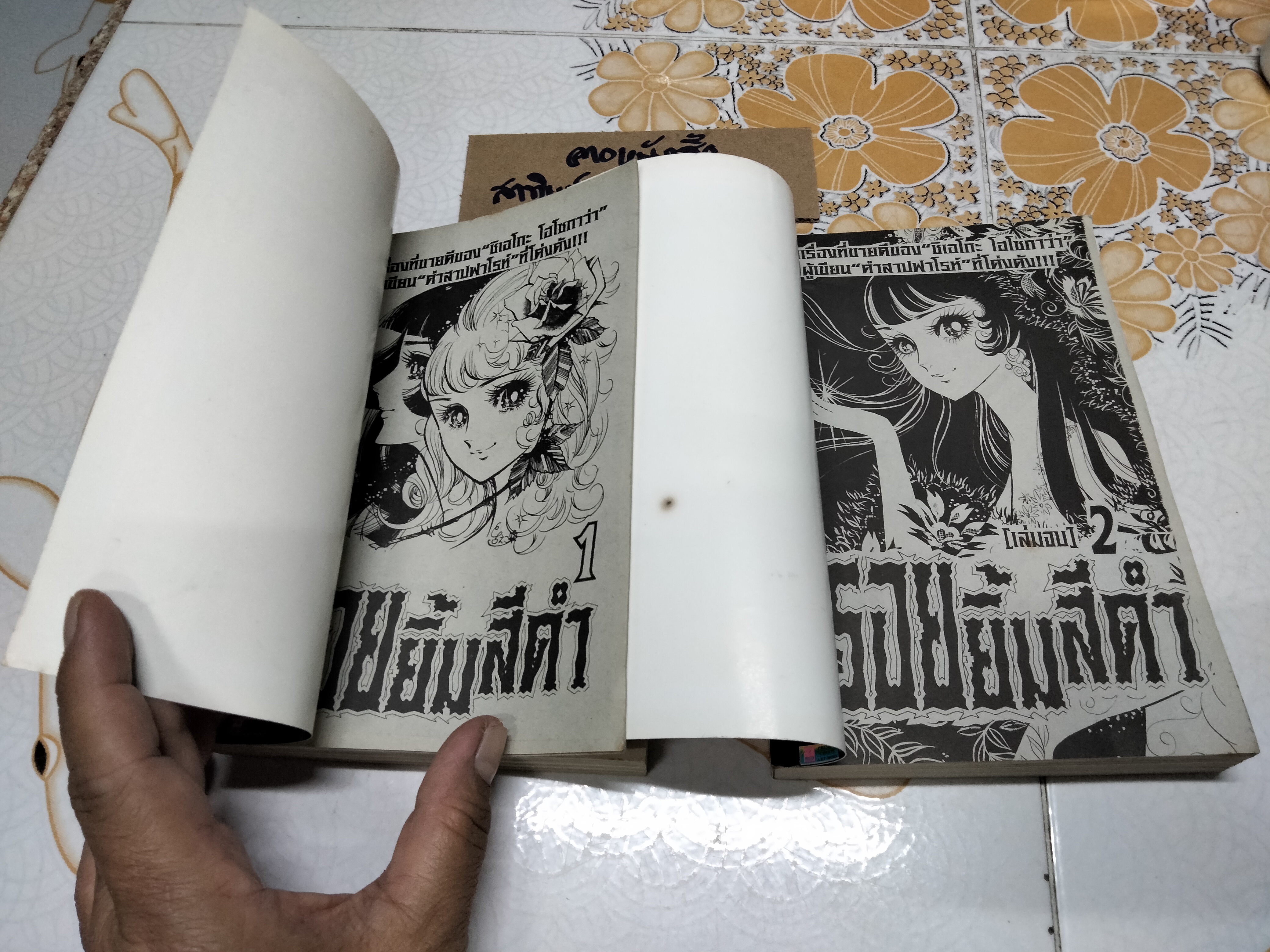 รอยยิ้มสีดำ (2 เล่มจบ) โดย Hosokawa Chieko **สินค้าหมด**