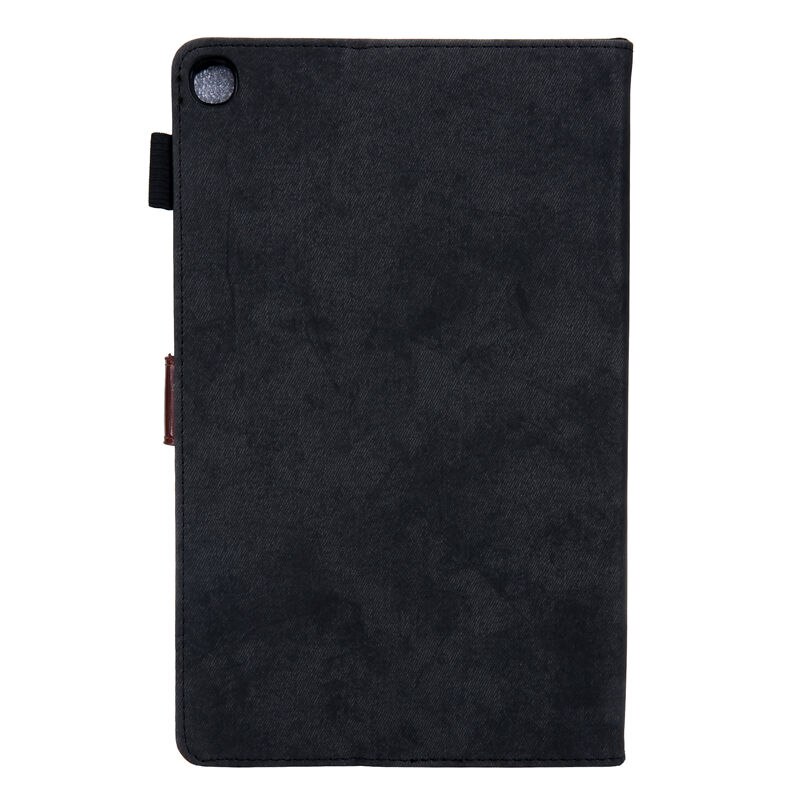 เคส Samsung Galaxy Tab A7 Lite 8.7" (T220,T225) #เคสฝาพับหนัง PU มีช่องใส่บัตร Business Style Auto Wake & Sleep Leather Case with Card Storage