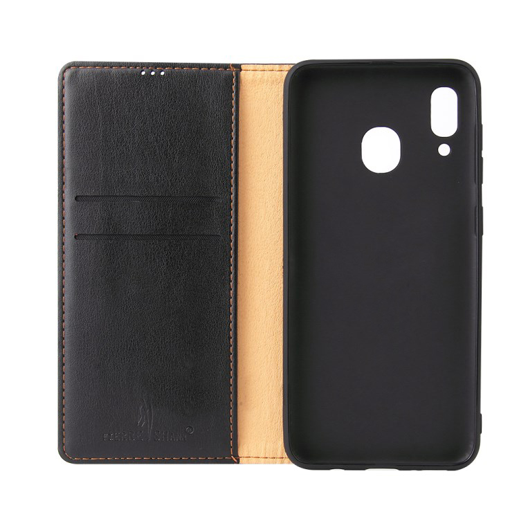 Case Samsung Galaxy A30/A20 #เคสฝาพับหนัง PU ดูดซับอัตโนมัติ Auto-absorbed PU Leather Wallet Stand