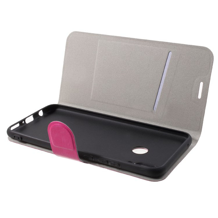 Case Honor Play #เคสฝาพับหนัง PU ผิวหนังม้าปกเสริมแผ่นเหล็กมีช่องใส่บัตรคุณภาพดี