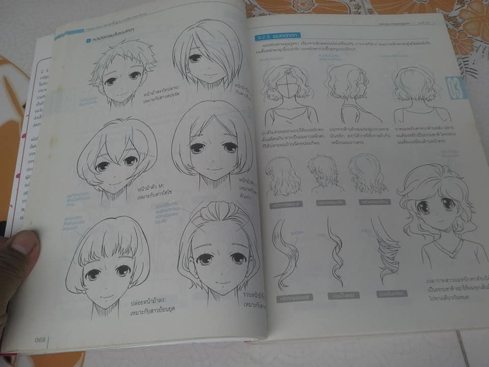 Manga Bible 2 ครบทุกสีพื้ันฐาน การหัดวาดสาวโมเอะ **สินค้าหมด**