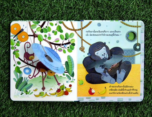 หนังสือ แอบดูสวนสัตว์ the zoo