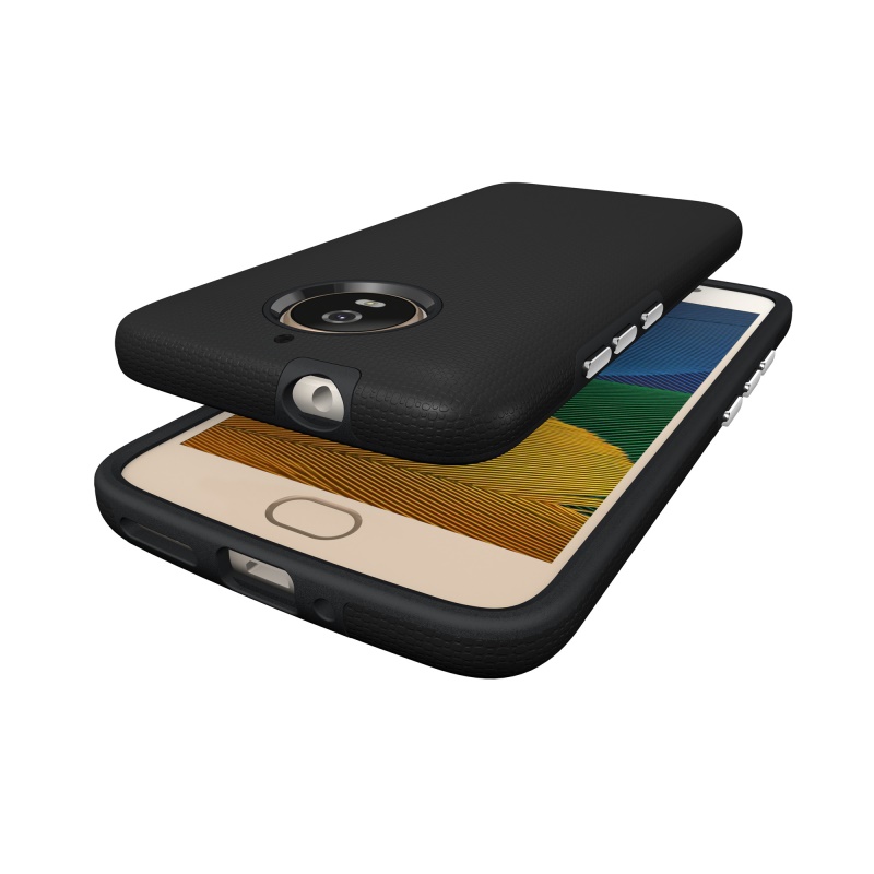 Case Moto G5S plus 5.5 นิ้ว #เคสฝาหลังเกราะป้องกัน Hybrid PC+TPU Armor Mobile Case