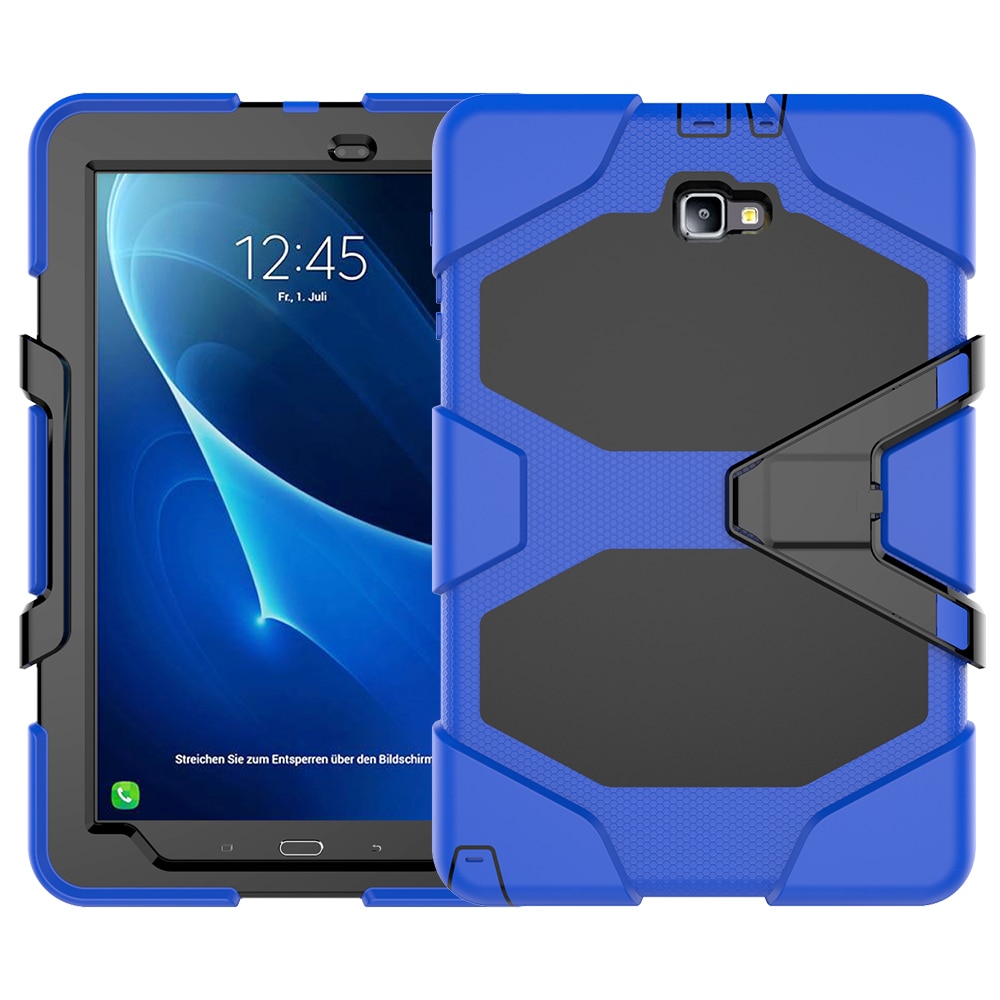 Case Samsung Galaxy Tab A 10.1 (2016) P580 P585 #เคสฝาหลังไฮบริดกันกระแทก ซิลิโคน+พลาสติก Combo Shell