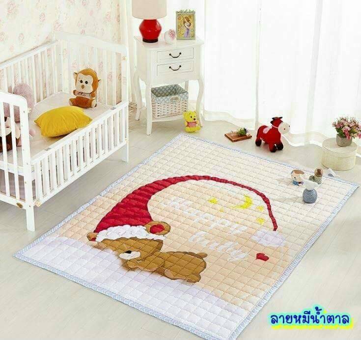 ผ้ารองคลานสำหรับเด็กทรงเหลี่ยม