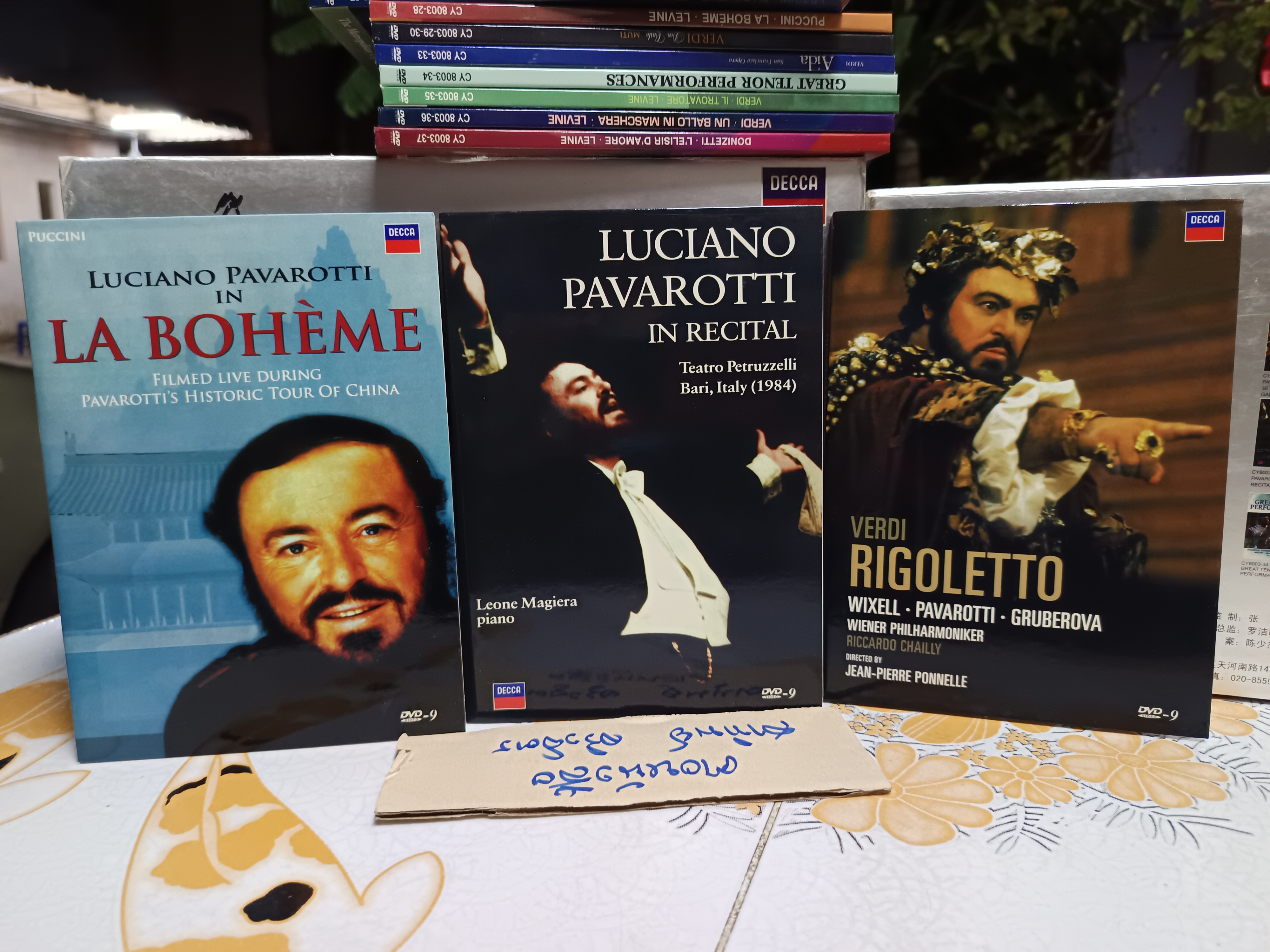 Pavarotti (1935-2007) , DECCA Box Set (Silver) , DVD 32 แผ่น (มีแค่ 28 แผ่น) ลูซิอาโน ปาวารอตตี (Luciano Pavarotti)