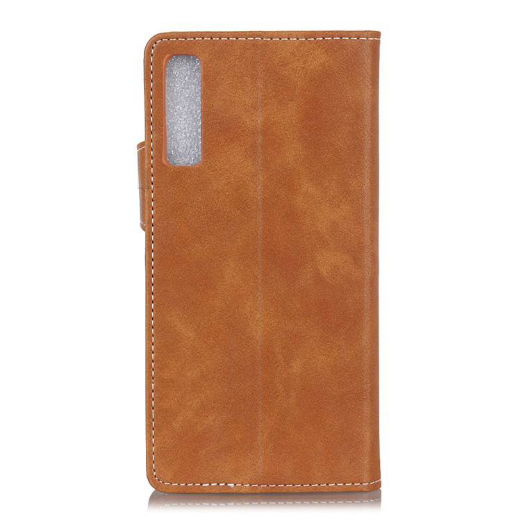 Case Samsung Galaxy A7 (2018) #เคสฝาพับ S-shape Textured PU Leather Wallet