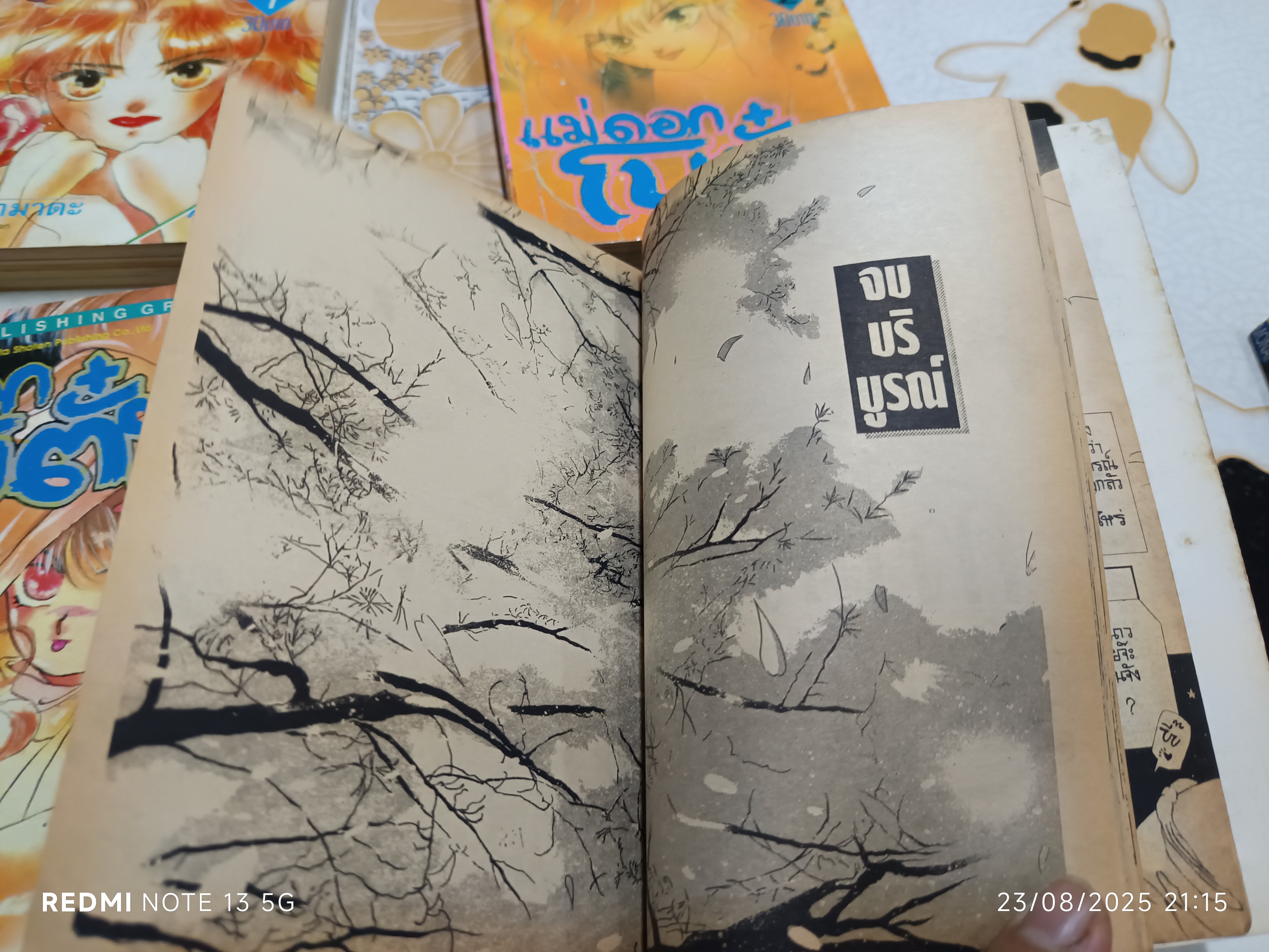 หนังสือการ์ตูน แม่ดอกโบตั๋น (4 เล่มจบ) เคย์โกะ ยามาดะ วิบูลย์กิจ Vibulkij