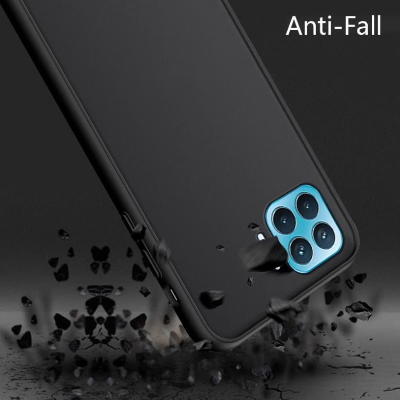 เคส Oppo A93 #เคสฝาหลังซิลิโคนโปร่งแสงขอบนิ่ม Frosted Translucent Silicone Case