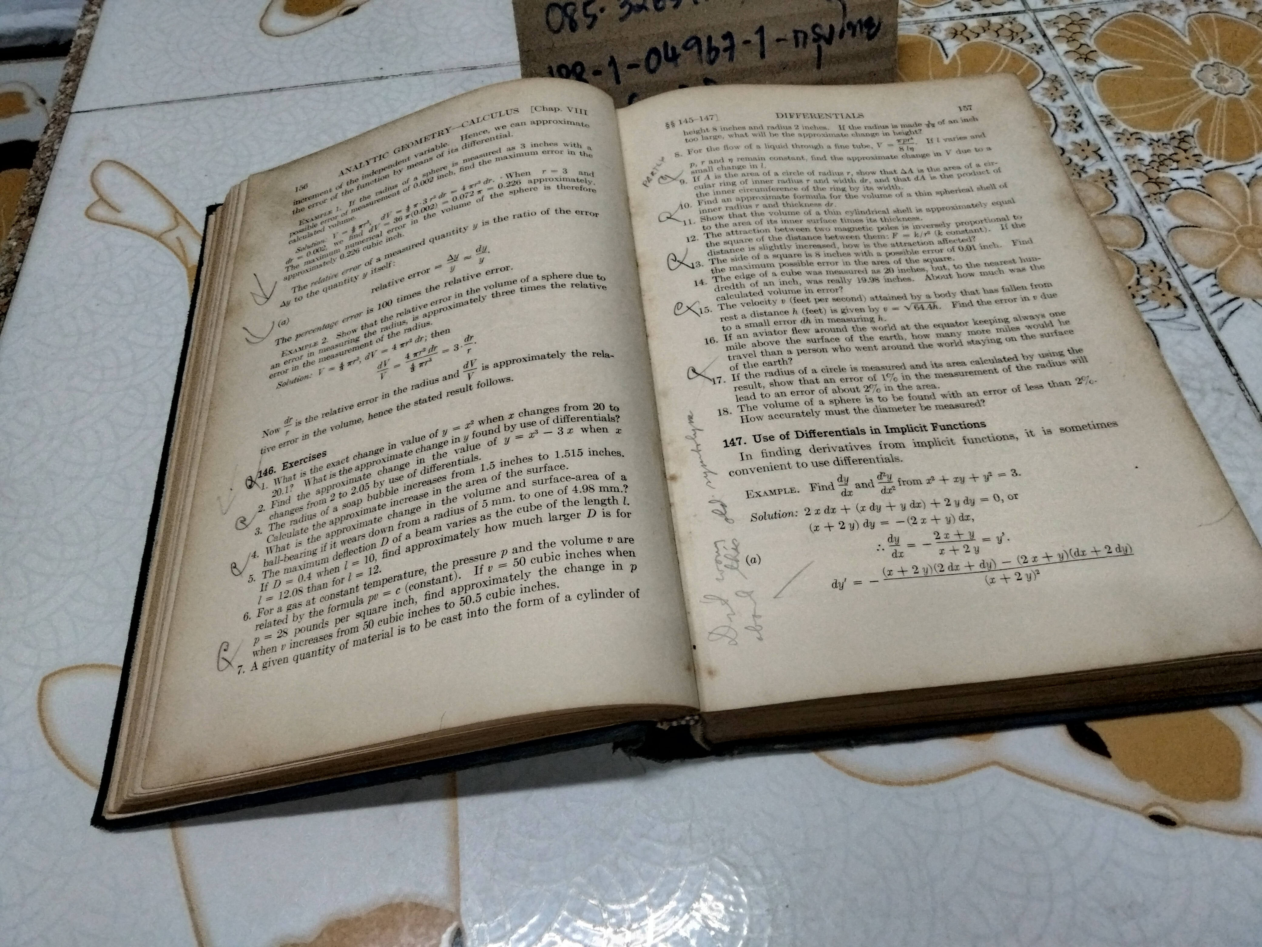 Analytic Geometry and Calculus by LLOYD L. SMAIL, 1953. The Appleton - Century Mathematics Series.