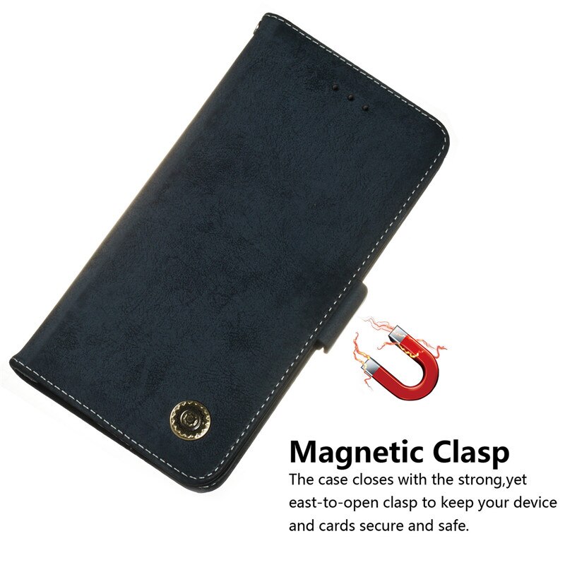 เคส Xiaomi Mi A2 Lite #เคสฝาพับแบบกระเป๋าสตางค์ Retro Style PU Leather Wallet