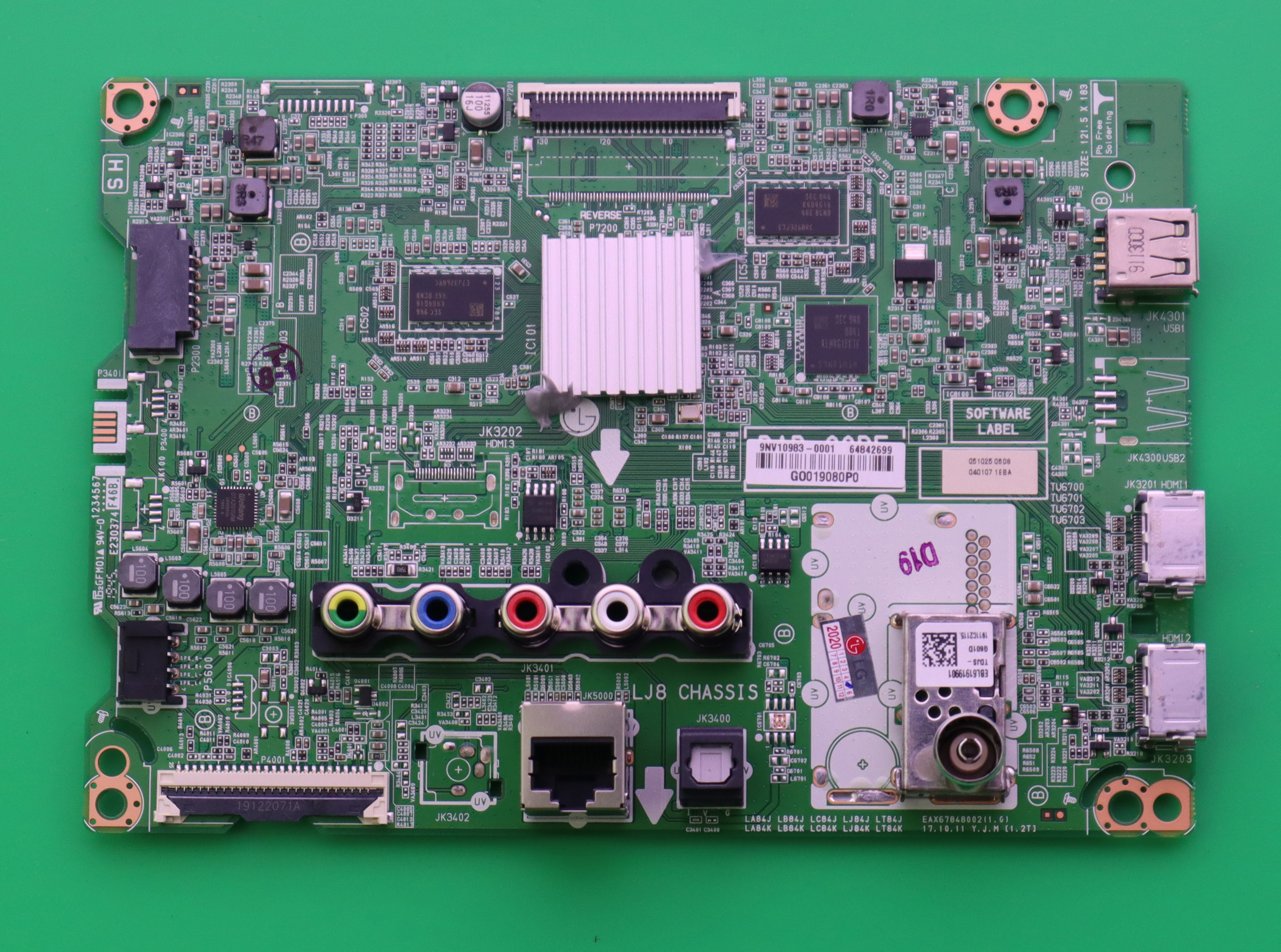 EBU64842699 BPR Total Assembly,Main 32LK540BPTA.ATM