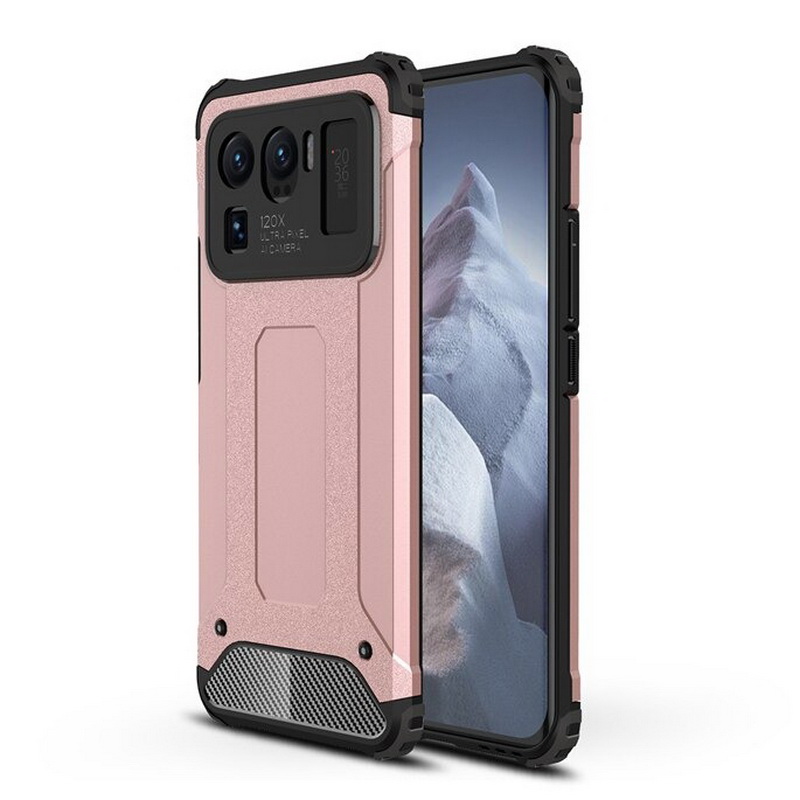 Case Xiaomi Mi 11 Ultra #เคสฝาหลังเกราะป้องกัน ไฮบริด พลาสติก+TPU Heavy Duty Rugged Hybrid
