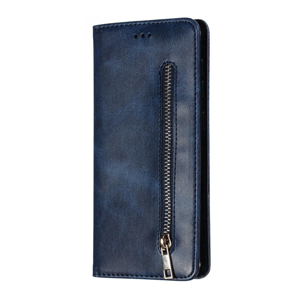 Case Samsung Galaxy A50 / A50s / A30s #เคสฝาพับหนัง PU มีช่องซิปปกดูดซับอัตโนมัติ Auto-absorbed Zipper Wallet Leather
