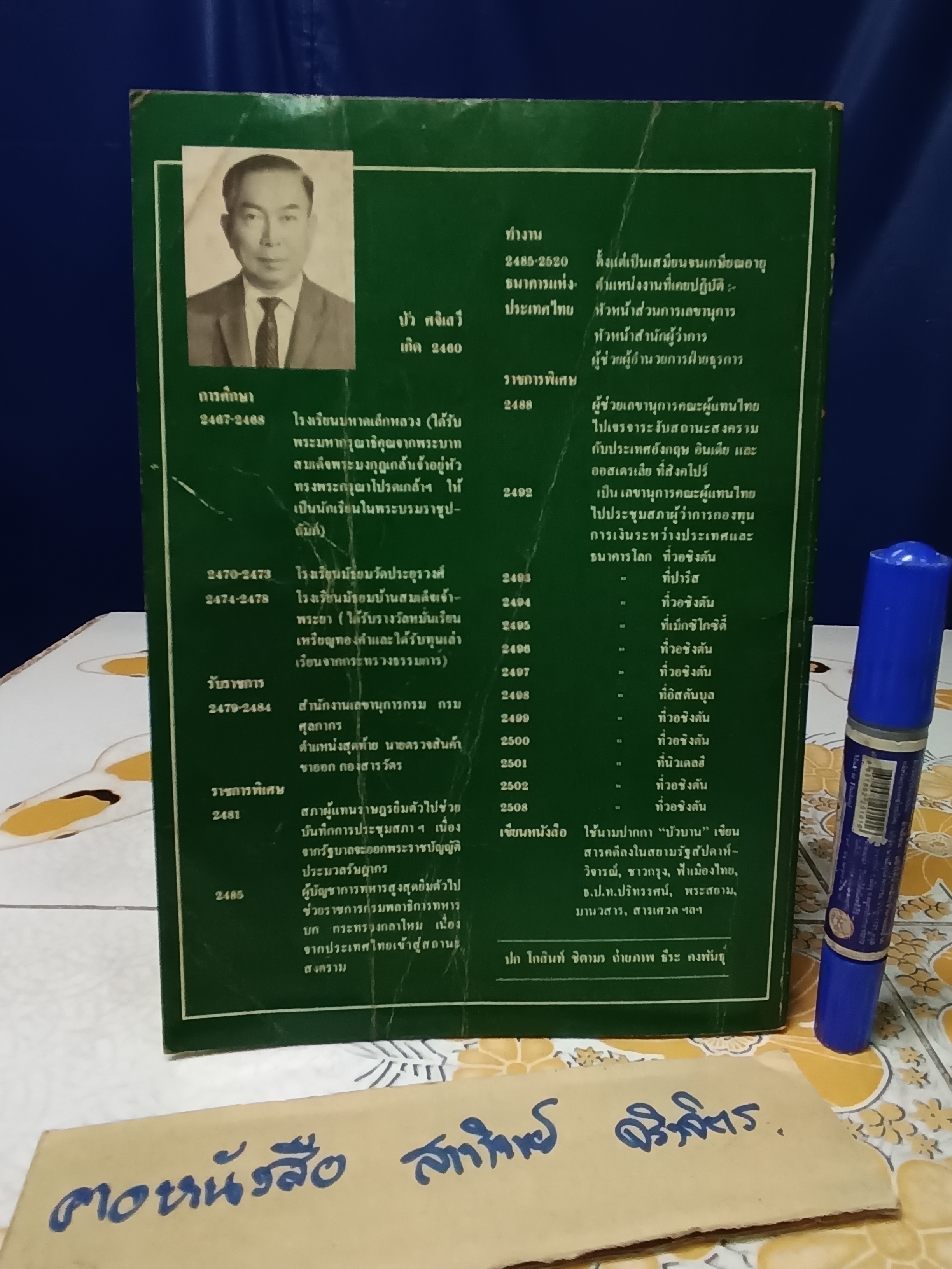 วังบางขุนพรหม ผลงานของ บัว ศจิเสวี พิมพ์ครั้งแรก ธันวาคม พ.ศ.2524 สำนักพิมพ์ บรรณกิจ