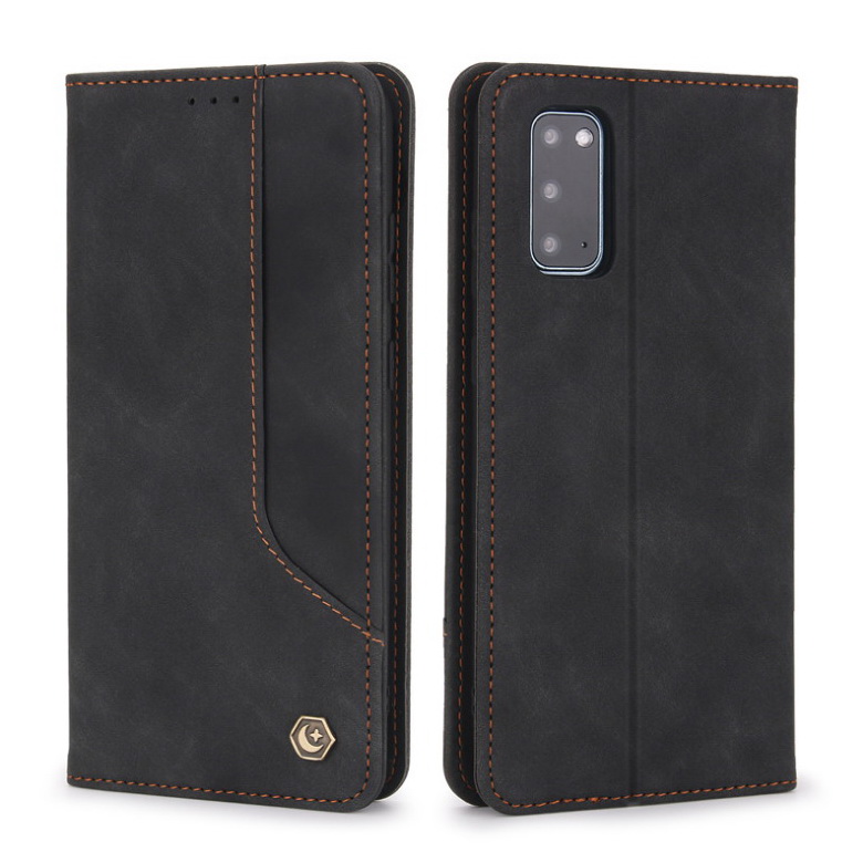 เคส Samsung Galaxy S20 #เคสฝาพับหนัง PU สไตล์กระเป๋าสตางค์พร้อมช่องใส่การ์ด Luxury Flip Stand Card Phone Leather Wallet Cover Casing