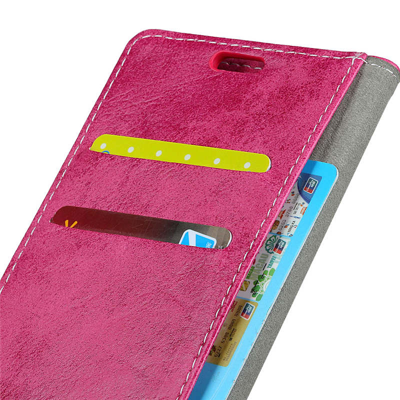 Case Huawei P30 Pro #เคสฝาพับหนัง PU สไตล์ Retro มีช่องเสียบการ์ด