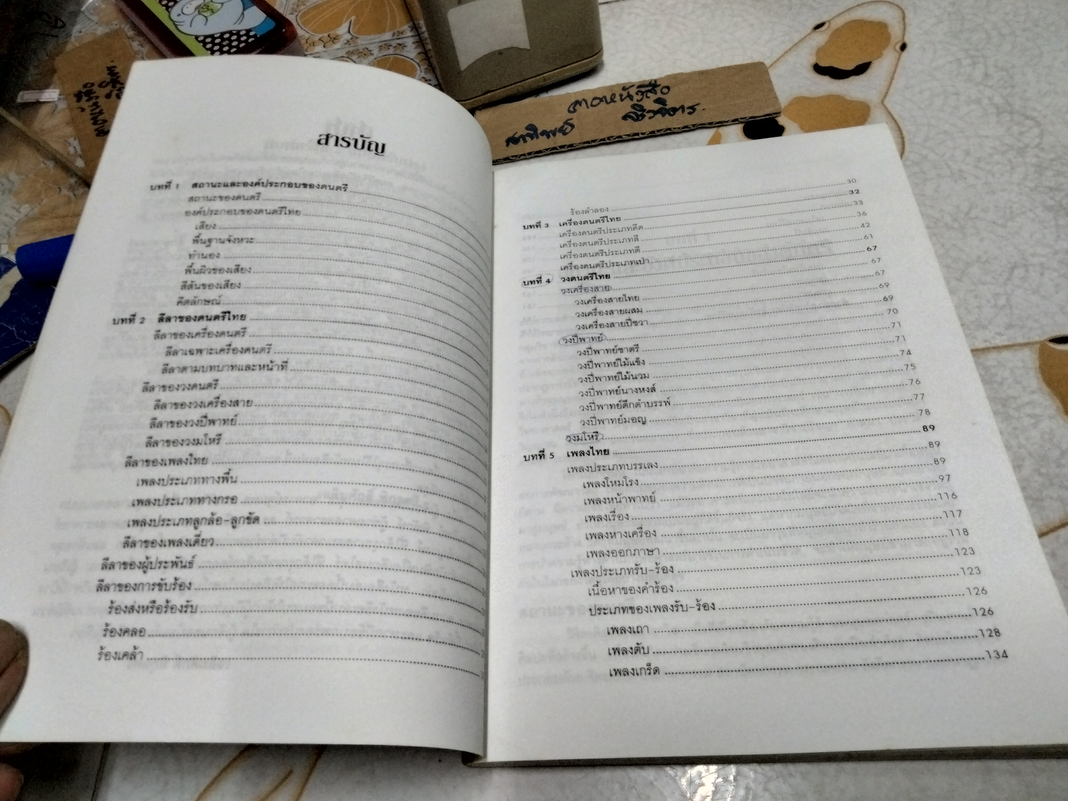 สังคีตนิยมว่าด้วยดนตรีไทย โดย ดร.เฉลิมศักดิ์ พิกุลศรี พิมพ์ครั้งที่ 2/2542