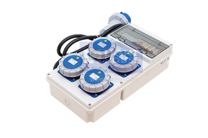 A10MF06-4 "DAKO PLUG" กล่องกระจายปลั๊กไฟ 2P+E 32A 230V IP65 (ชุดปลั๊ก IP67)