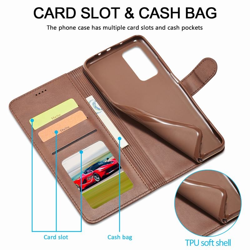 เคส Xiaomi Mi 10T Pro #เคสฝาพับหนัง PU LC.IMEEKE คุณภาพดีสไตล์กระเป๋าสตางค์พร้อมช่องใส่การ์ด