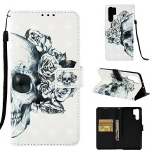 เคส Huawei P30 Pro #เคสฝาพับ3D Vivid Pattern Stand Leather สไตล์กระเป๋าสตางค์