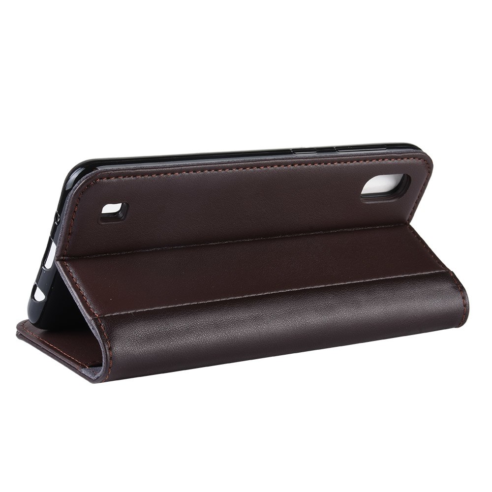 Case Samsung Galaxy A10 #เคสฝาพับสไตล์กระเป๋าสตางค์รูปแบบหนังแยกมีช่องเสียบบัตรคุณภาพดี