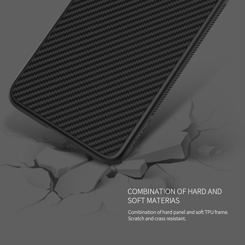 Case Huawei Mate 20 Pro #เคสฝาหลังแข็ง NILLKIN แท้ Synthetic Fiber Hard Plastic Cover