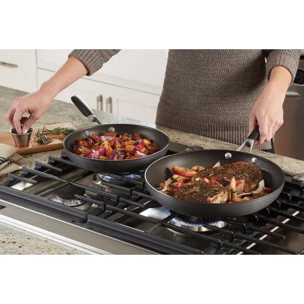 (Pre Order) Calphalon® Hard-Anodized Nonstick 8-Inch Fry Pan คาลฟาลอน กระทะ 8 นิ้ว เคลือบนอนสติ๊ก