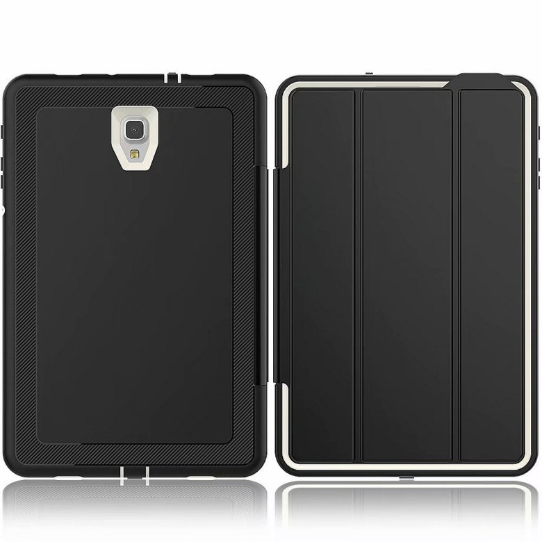 Case Samsung Galaxy Tab A 10.5 (2018) T590 T595 #เคสฝาพับสมาร์ทแบบ 3 พับ Tri-fold Stand Leather Smart Protection