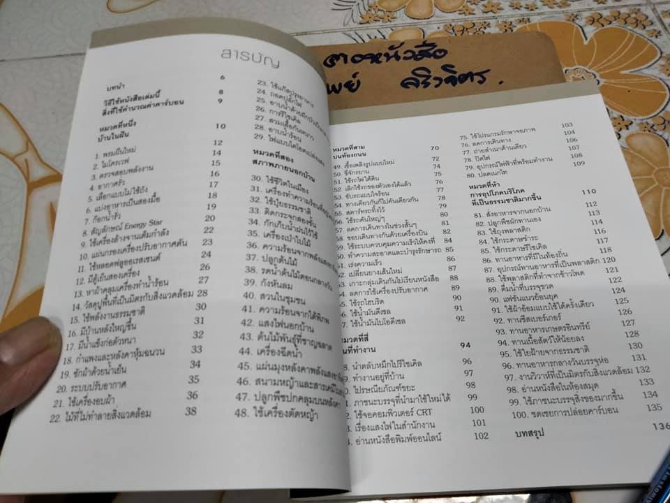 The Environment Equation ไข 100 สมการชีวิตปลอดภัย Alex Shimo-Barry , Christopher J. Maron รัชนี เอนกพีระศักดิ์ แปล