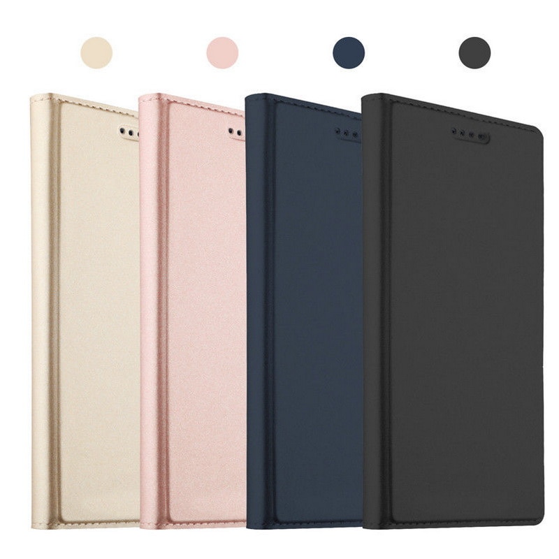Case Samsung Galaxy Note 9 #เคสฝาพับแบบกระเป๋าสตางค์หนัง PU Card Holder Auto-absorbed Leather