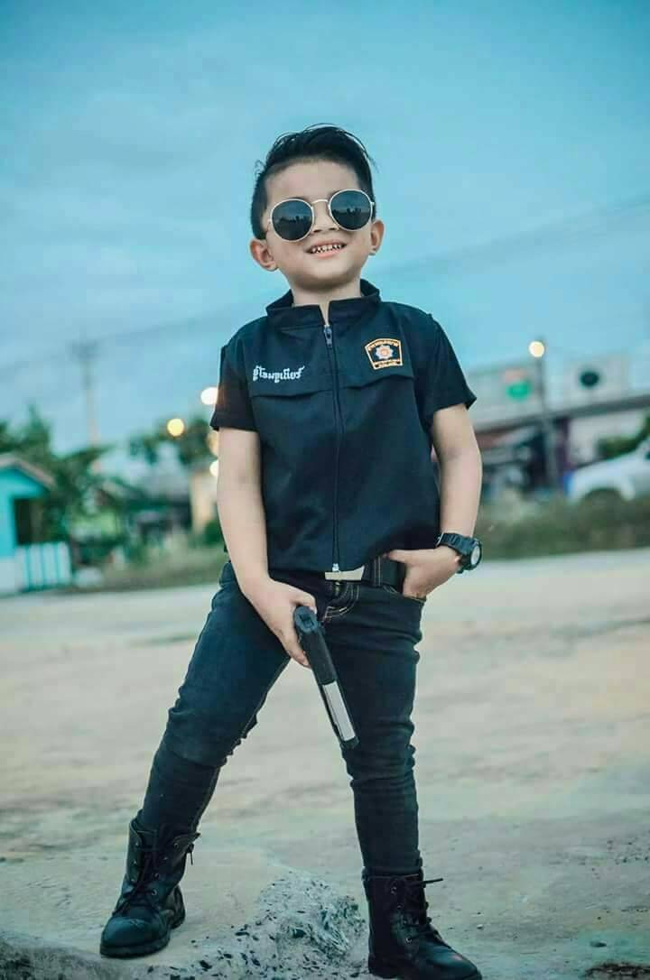 เสื้อหน่วยจู่โจม เด็ก
