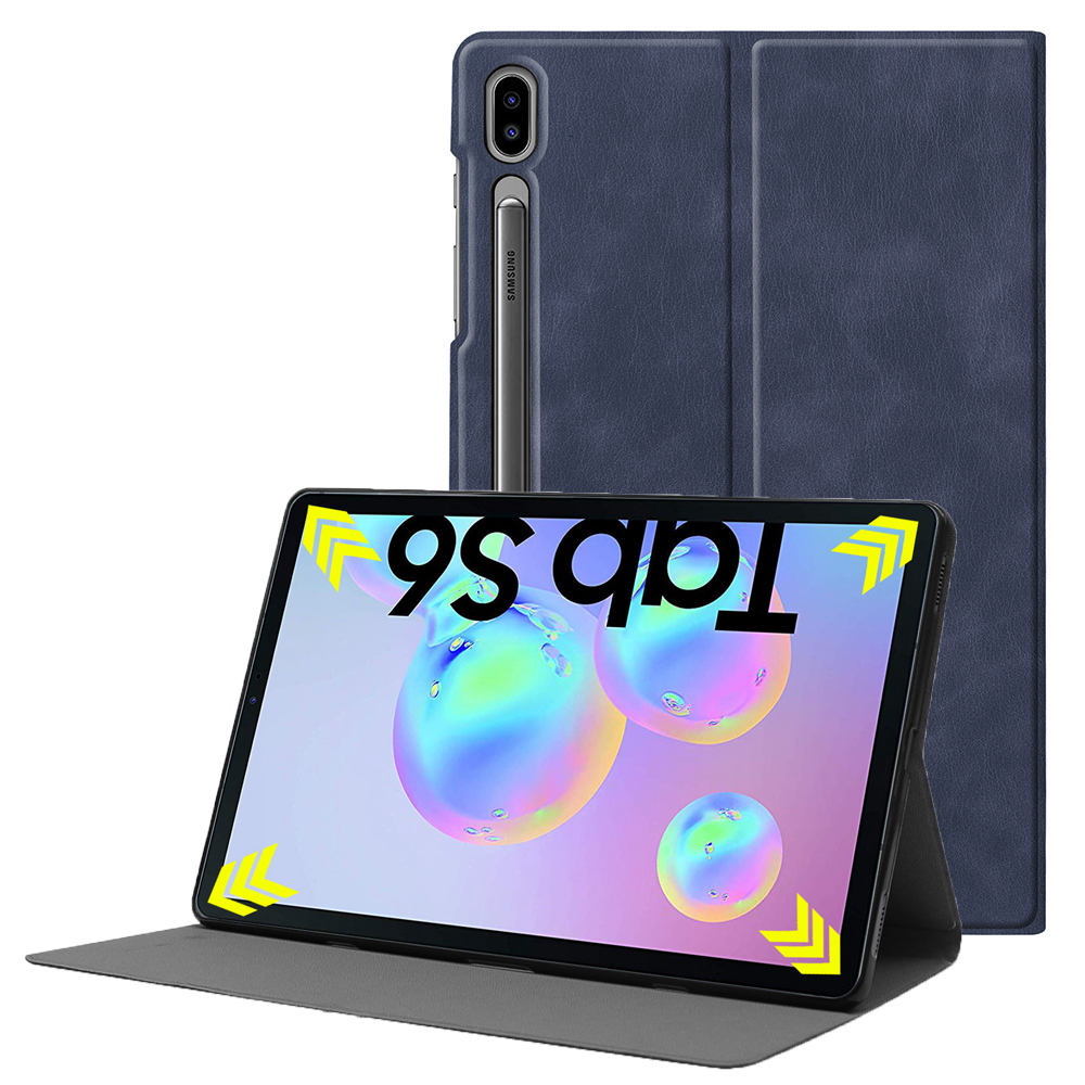 Case Samsung Galaxy Tab S6 T860 T865 10.5 นิ้ว #เคสฝาพับหนัง PU พับตั้งได้ Leather Casing Shell
