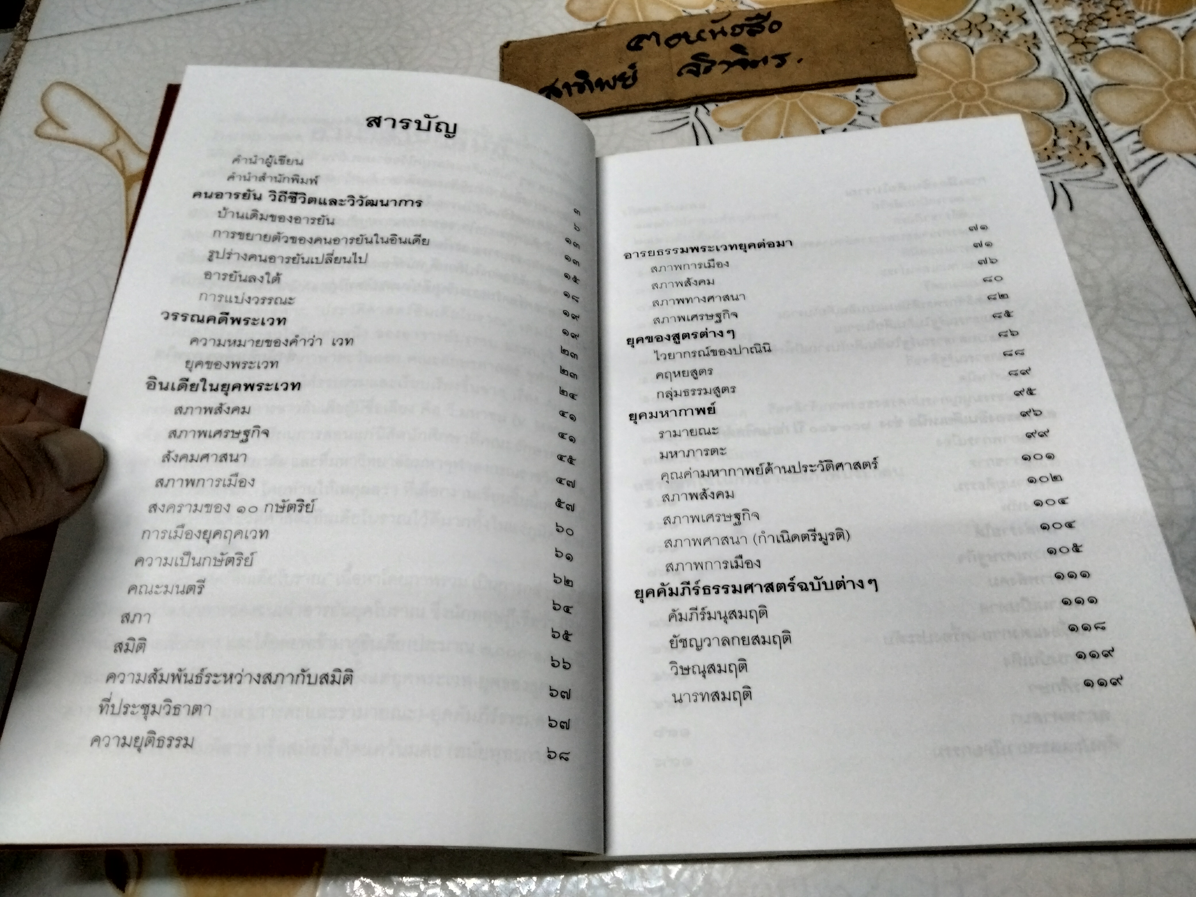 หนังสือ ประวัติศาสตร์อินเดียโบราณ - บรรจบ บรรณรุจิ **สินค้าหมด**