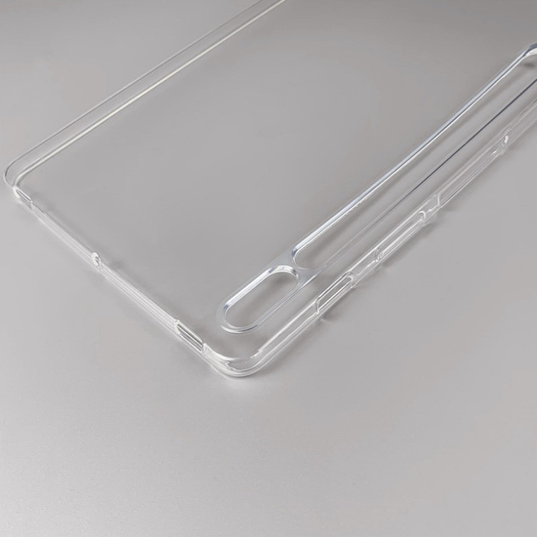 เคส Samsung Galaxy Tab S7 Plus T970/T976 #เคสฝาหลังนิ่มใส TPU Soft Clear transparent jelly case