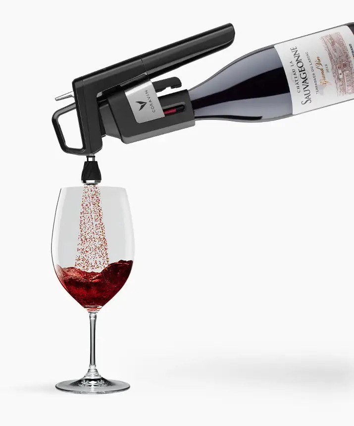 Coravin® Wine Preservation System Aerator for Wine Saver and Needle Pourerสำหรับขวดไวน์เซฟเวอร์และที่รินแบบเข็ม จุกอุปกรณ์เติมอากาศไวน์