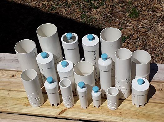 Aquaponics Auto Bell Siphon Kit 4 1/2 " Small Grow Grow Garden สำหรับผักสวนครัวโรงเรือนต่างๆ