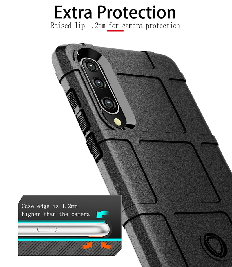 Case Huawei Y9s #เคสฝาหลัง Rugged Shield Series Soft Silicone Shock Absorption Matte กันกระแทก