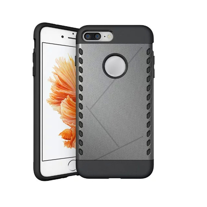 case iphone 7 เคสเกราะป้องกัน PC+TPU ด้านนอกแข็งด้านในนิ่ม สีสันสวยงามทันสมัย