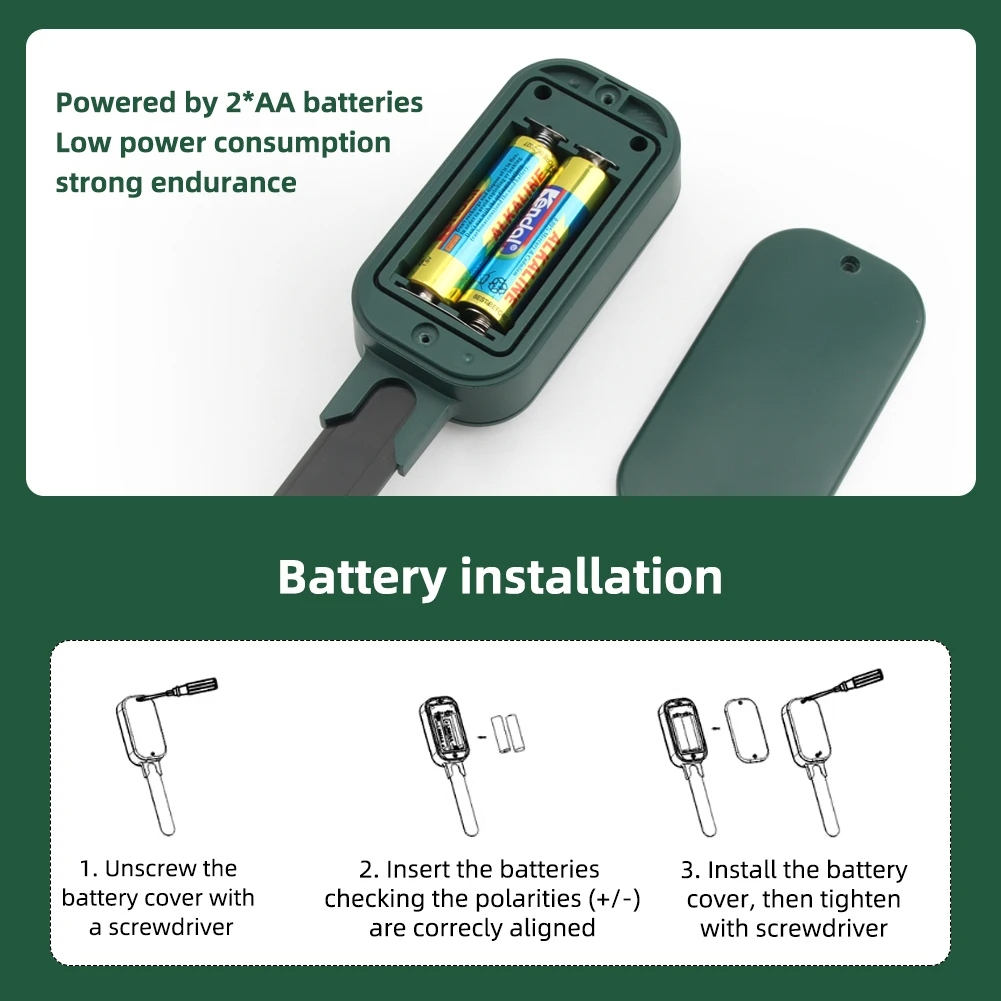 เครื่องทดสอบดิน, เครื่องวัดความชื้นในดิน ZigBee Tuya