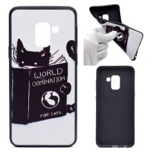 เคส Samsung Galaxy A8 (2018) #เคสฝาหลังนิ่ม TPU พิมพ์ลวดลาย Patterned Printing TPU Flexible Back Case