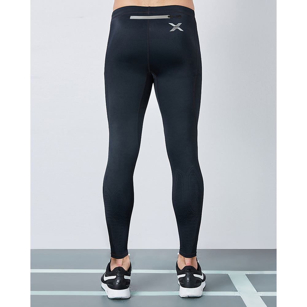 กางเกงรัดกล้ามเนื้อขายาว ผู้ชาย Running Compression Pants Tights Men Sports EVS(F11)