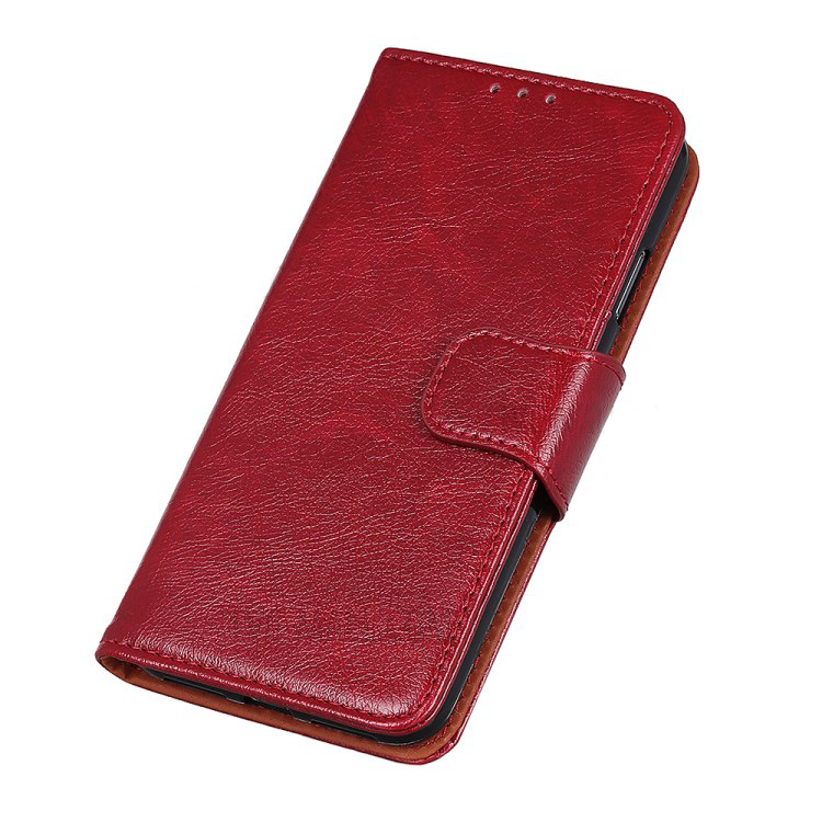 Case Xiaomi Mi 11 Lite #เคสฝาพับหนังแยกปิดฝาแม่เหล็ก Textured Split Leather Wallet Magnetic