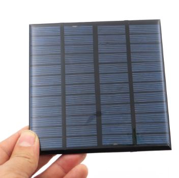 12 โวลต์ 150mA 1.8 วัตต์ Solarcell Polycrystalline Silicon DIY