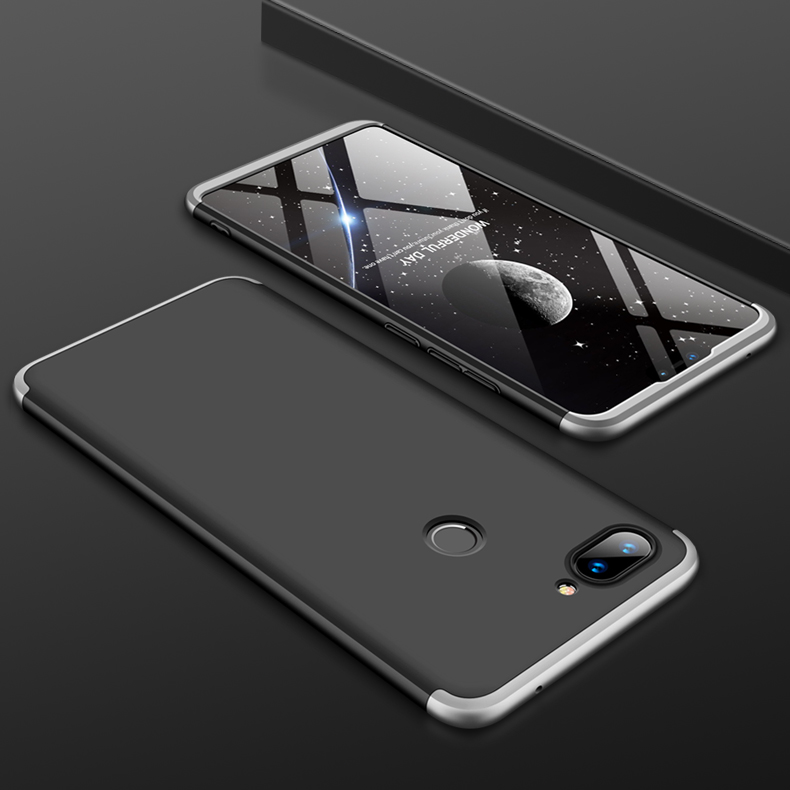 เคส Xiaomi Mi 8 Lite #เคสฝาหลังพลาสติกแข็งGKK Detachable All-wrapped Matte แยกชิ้นได้