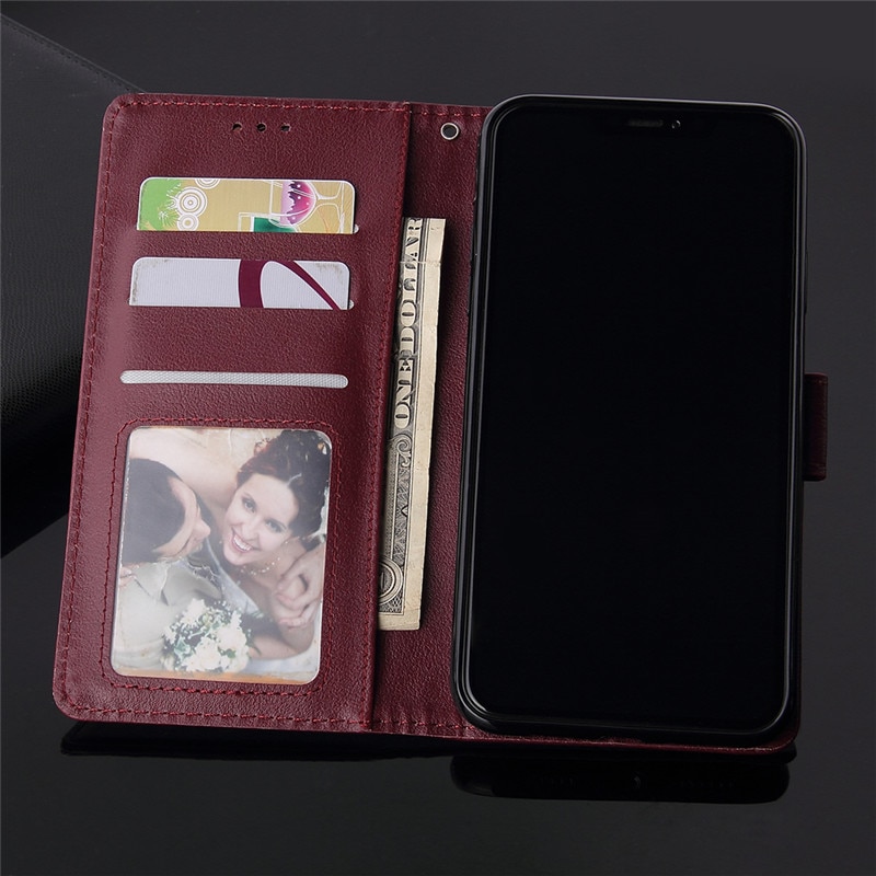 เคส Xiaomi Mi 10T #เคสฝาพับหนัง PU แบบกระเป๋าสตางค์ Classic Wallet Leather Stand Phone Cover