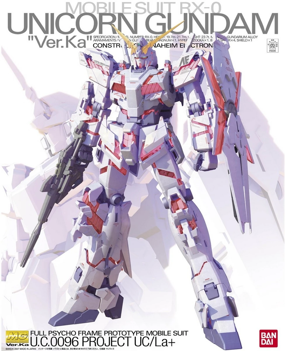 MG UNICORN GUNDAM VER KA