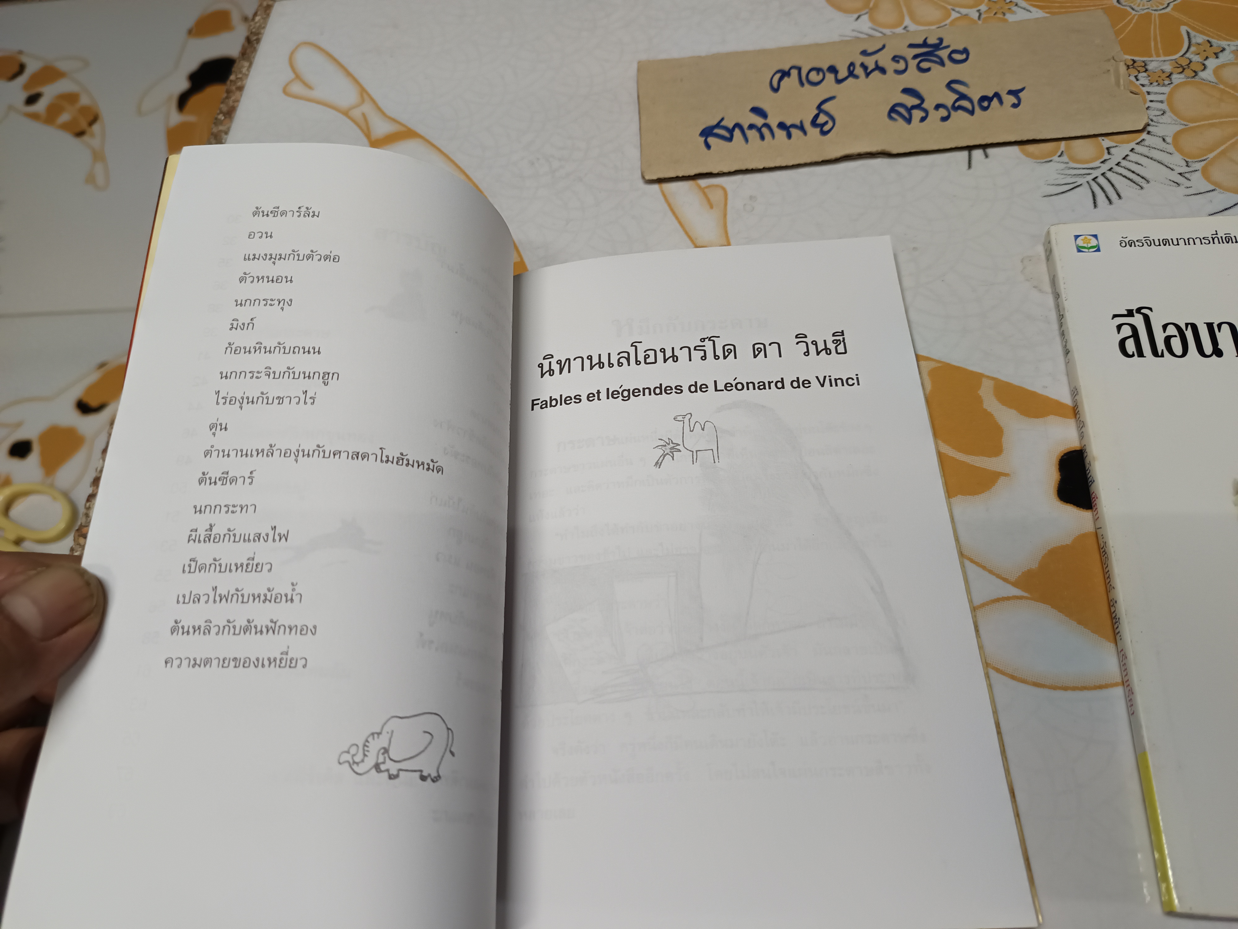 (ขายรวม 2 เล่ม ) นิทานเลโอนาร์โด ดา วินซี เล่ม 1-2